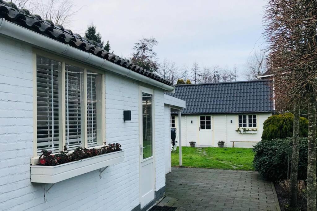 Tiny House In Tuin Van De Statige Villa Mariahof Dordrecht Exterior foto